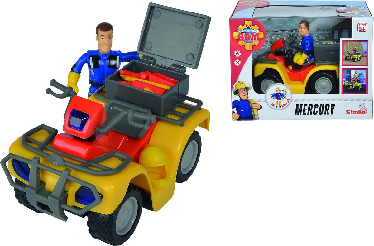 Feuerwehrmann Sam Mercury mit Figur