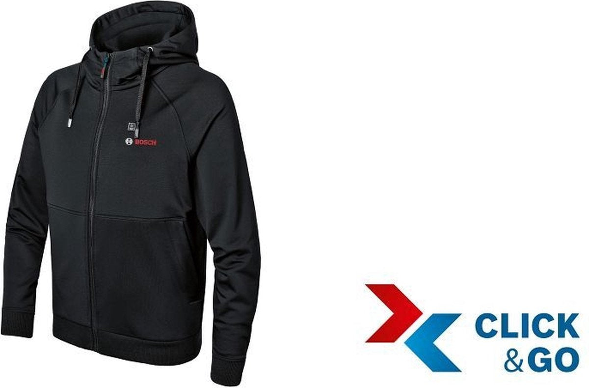 Bosch - verwarmde hoodie - maat s - ghh 12 + 18v