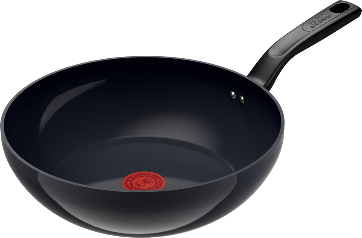 Tefal C47619 Change Black Keramik-Wokpfanne 28 cm schwarz