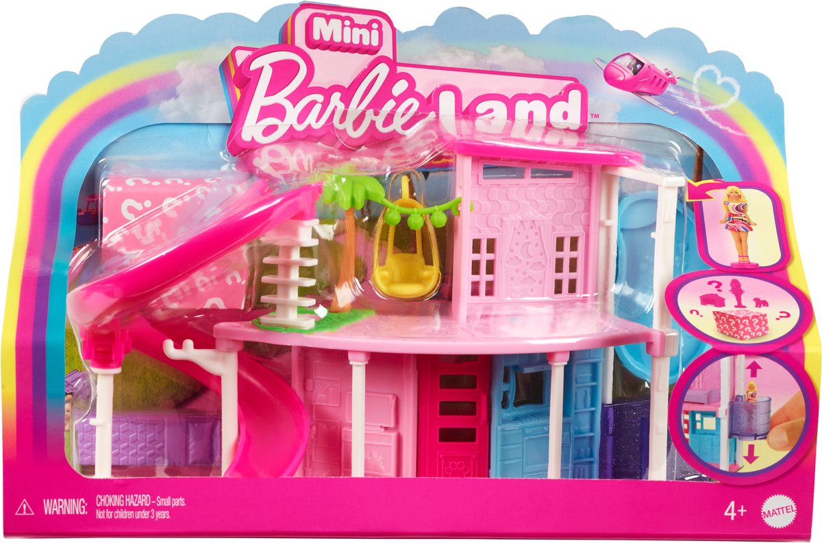 Barbie Miniland – Traumhaus – Mini-Puppenhaus