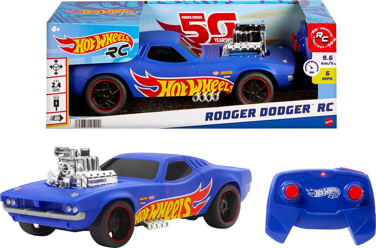 Heiße Räder RC Rodger Dodger steuerbares Auto