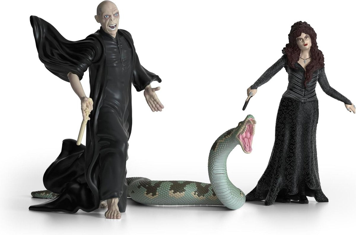 Schleich Harry Potter Heer Voldemort mit Nagini Bellatr