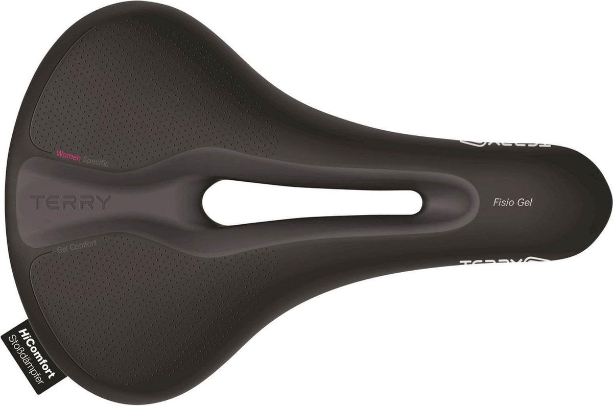 Terry Sattel Fisio Flex Gel Damen schwarz