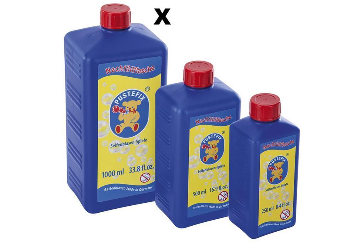 Pustefix Seifenblasengebläse Maxi Nachfüllung – 1000 ml