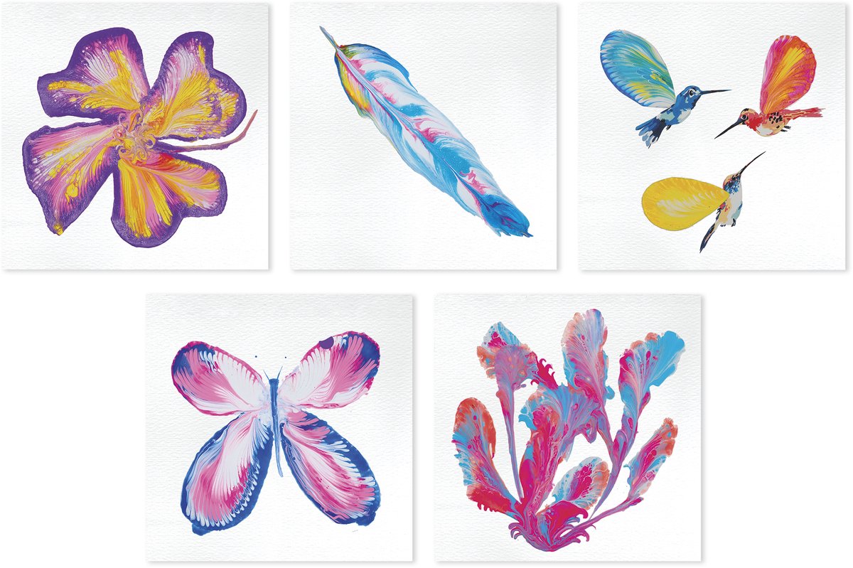 Janod – kreatives Malset – Flower Power für Kinder