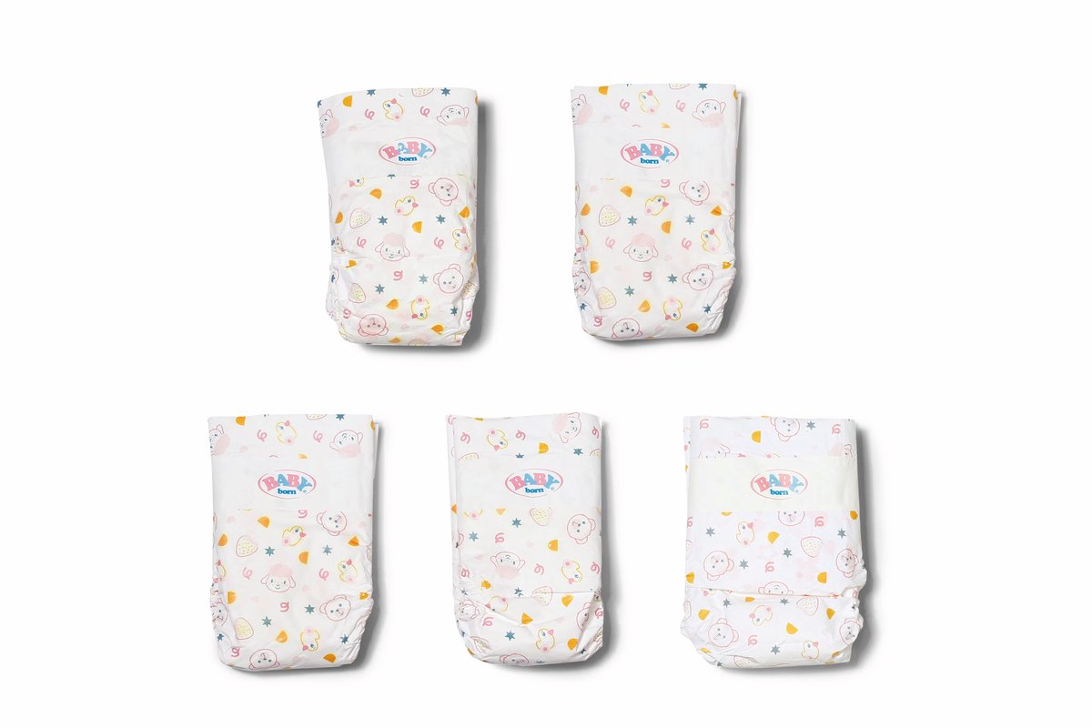 Baby born Windeln 43 cm 5er Pack | 2 Stk