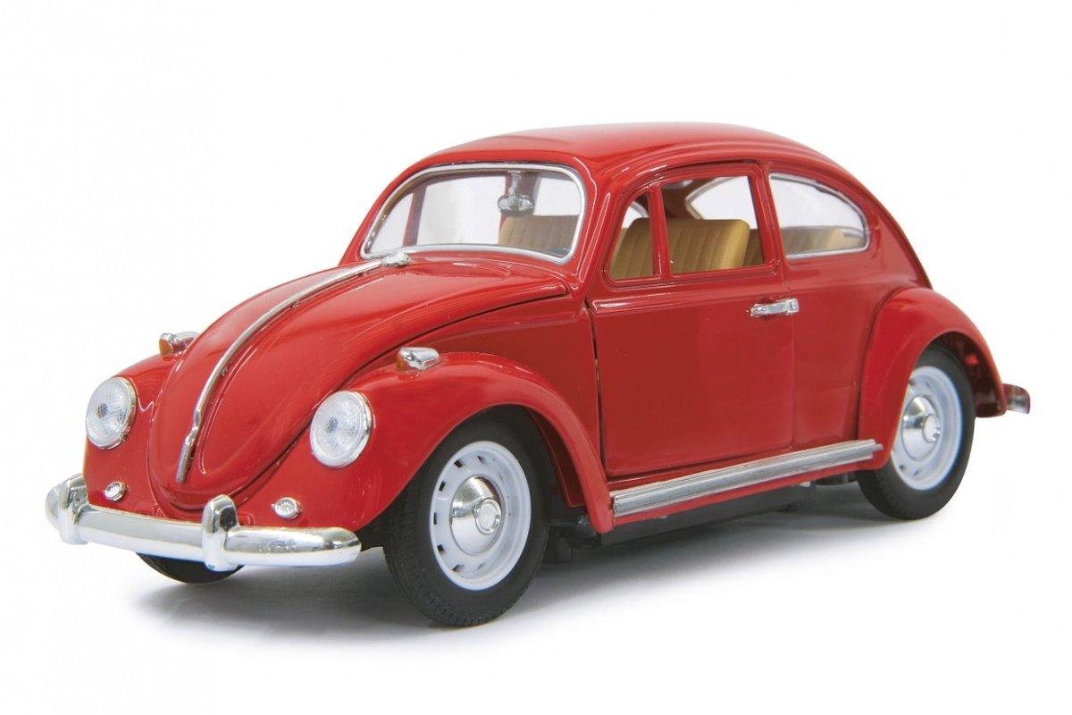 Jamara RC VW Beatle Classic Die-Cast Boys 27 MHz Rot 1:18