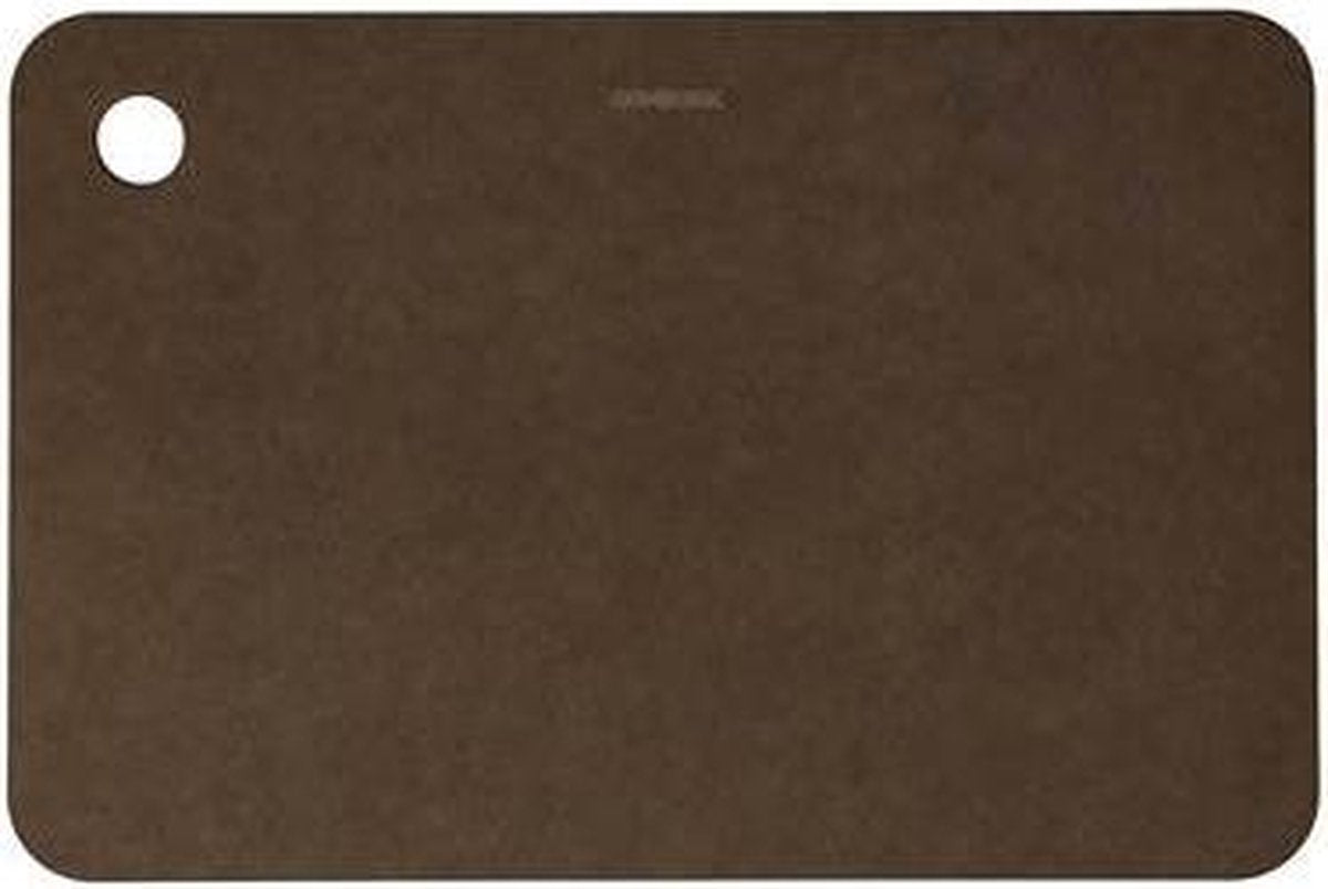 Combekk snijplank - 100% gerecycled papier - microplasticvrij - antibacterieel - vaatwasserbestendig - 20 x 30 cm - bruin