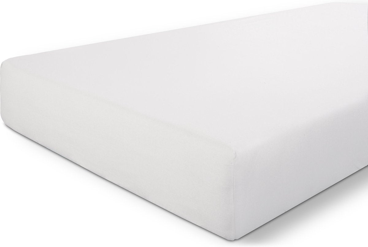 Byrklund hoeslaken bed basics cotton - 160x200 - 100% katoen - wit