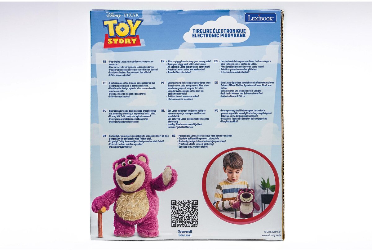 Lexibook Lotso elektronisches Sparschwein