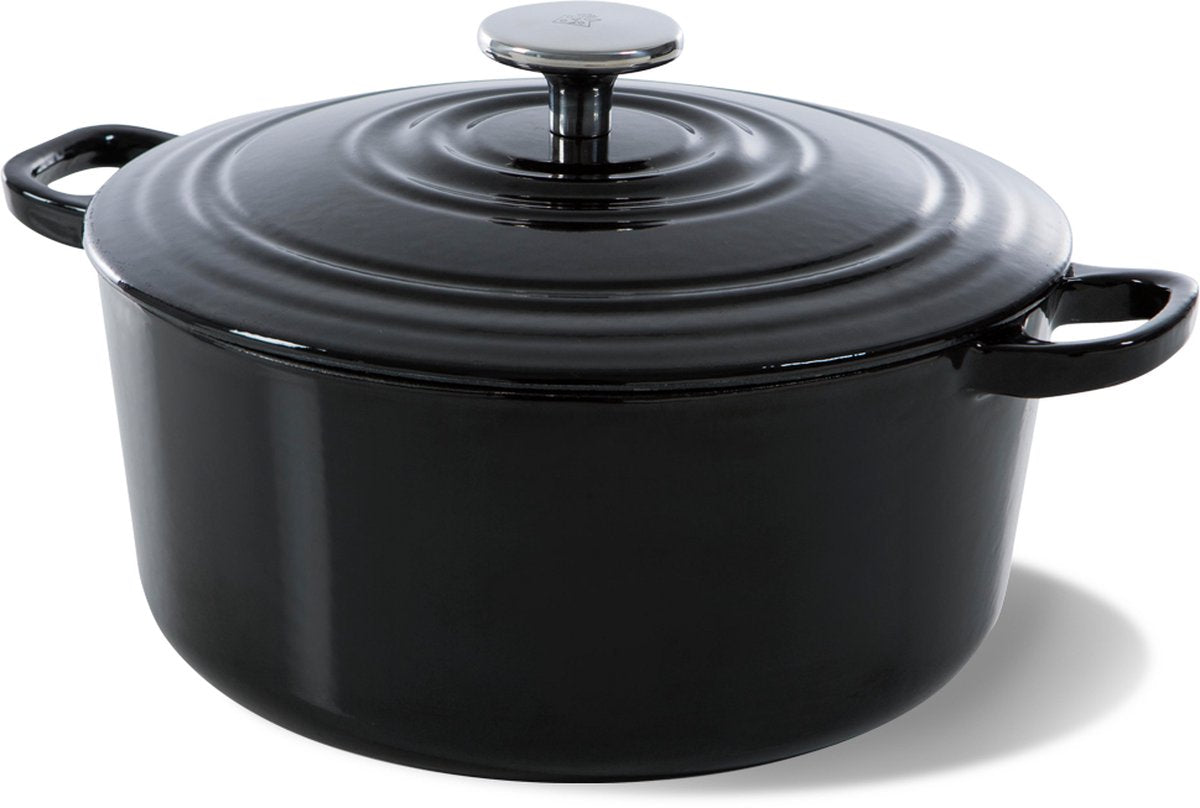 Bk Burgunderrote Bratpfanne ø24 cm tiefschwarz