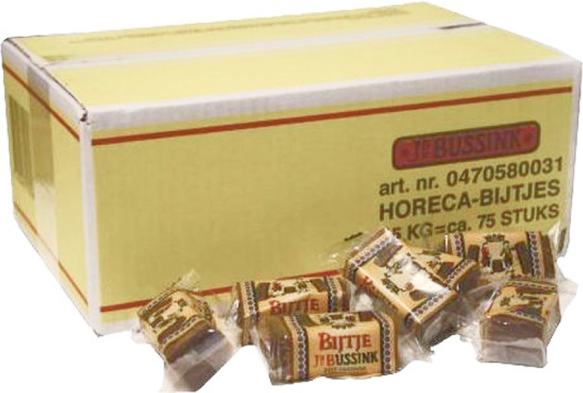 Bussink Bienenkuchen - Deventer Lebkuchen mit Honig - 75 x 20gr