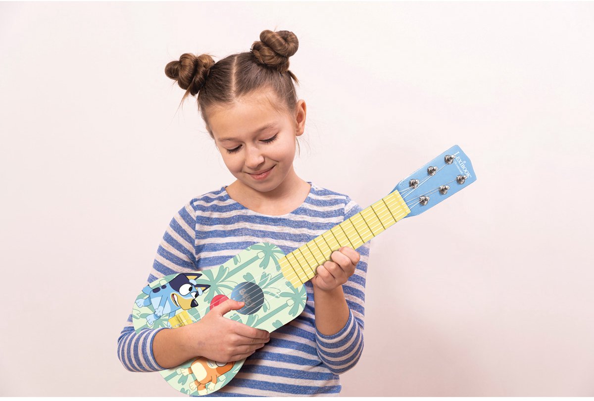 Lexibook meine erste Holzgitarre Bluey – 21 53 cm