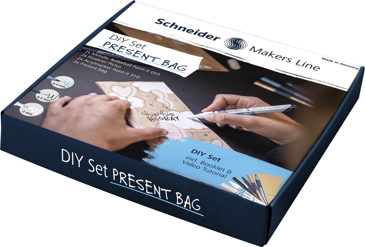 Schneider Schreibwaren Schneider DIY-Set – Geschenktüten – S-ML85060903