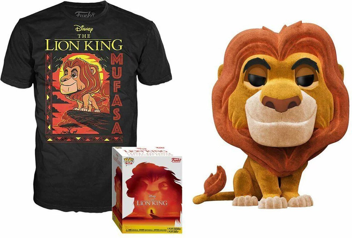 Funko-Pop! Abschlagbox: Disney der König der Löwen - Mufasa (Größe M)