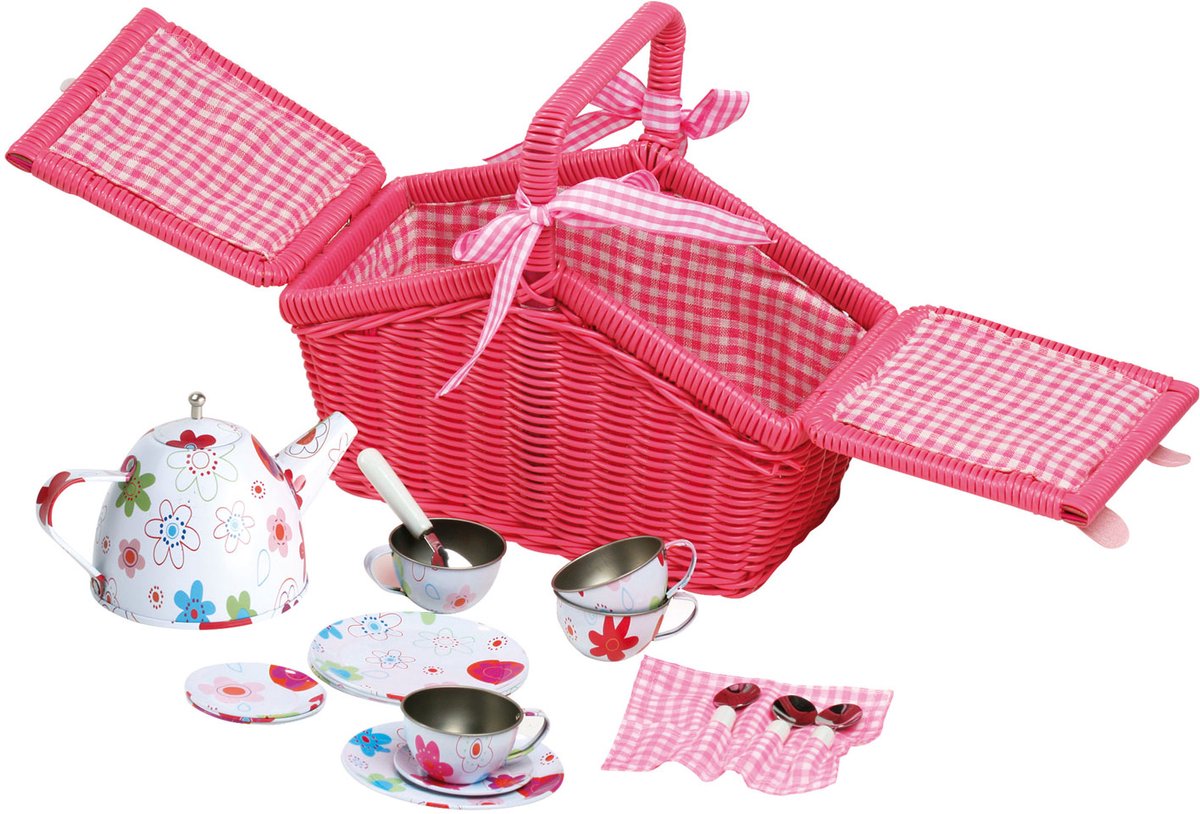 Small Foot - Picknickkorb mit Geschirr