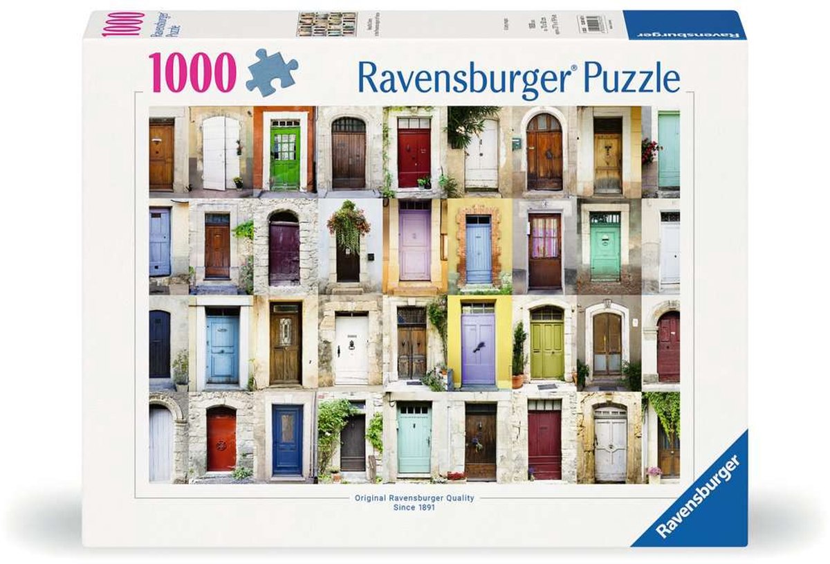 Ravensburger Puzzle Schöne Türen in der Provence - Puzzle - 1000 Teile