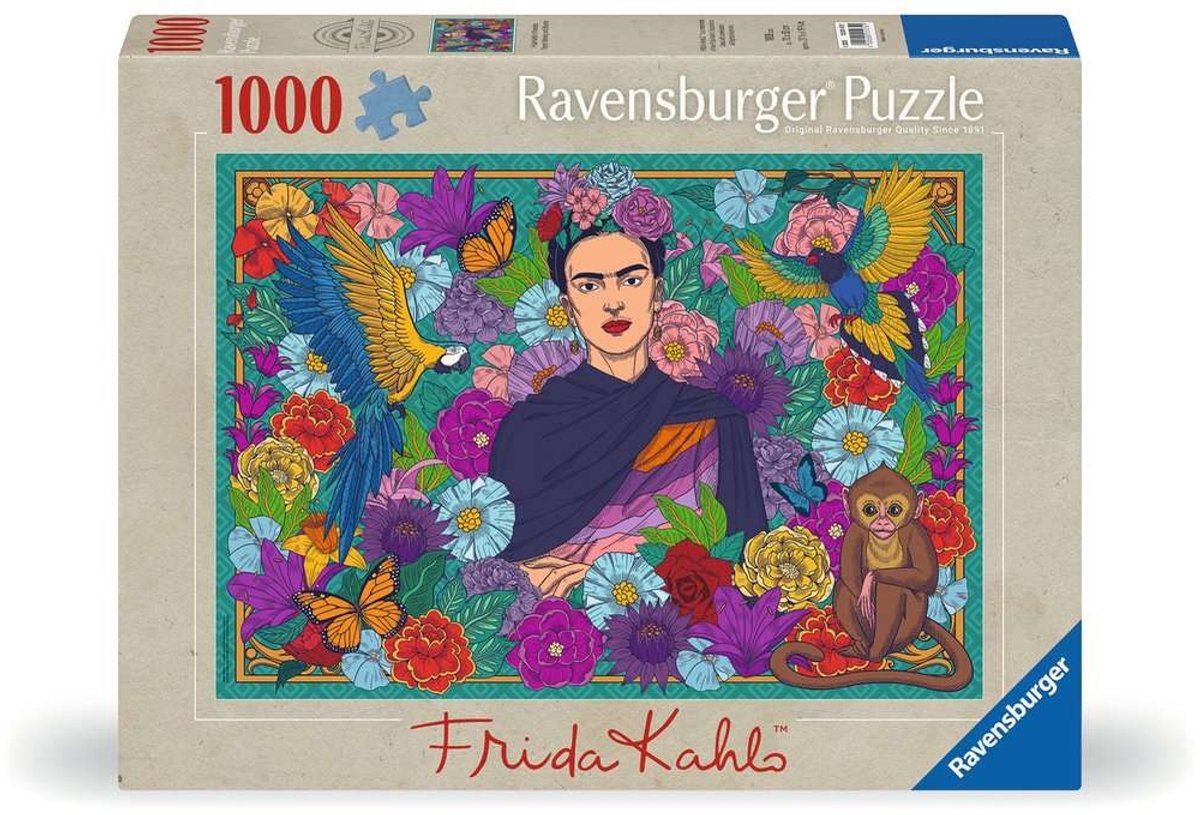 Ravensburger Puzzle Frida Kahlos Paradise - Puzzle - 1000 Teile