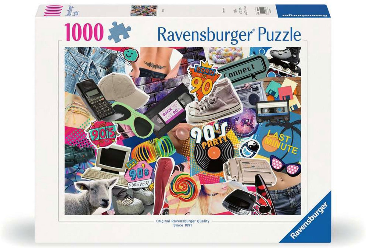 Ravensburger Puzzle der 90er Jahre, 1000 Teile.