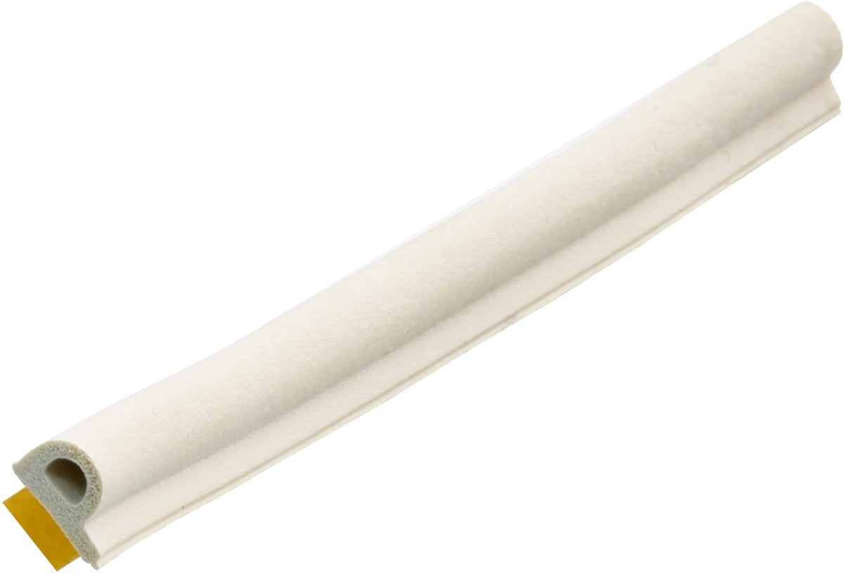Zugluftleiste Ellen - weiß - Kunststoff - - P-Profil 8 x 5 mm x 7,5 m weiß