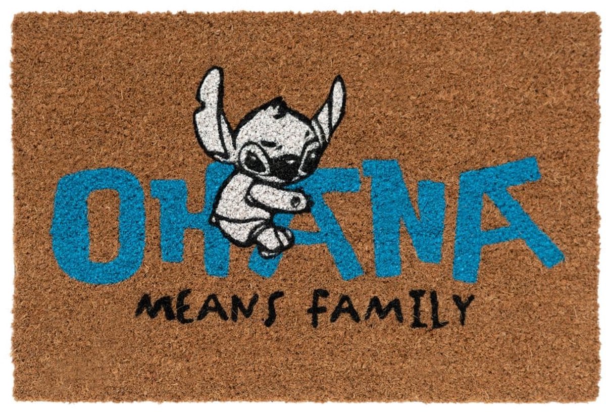 Disney – Lilo Stitch – Fußmatte – Willkommensmatte – Ohana bedeutet Familie