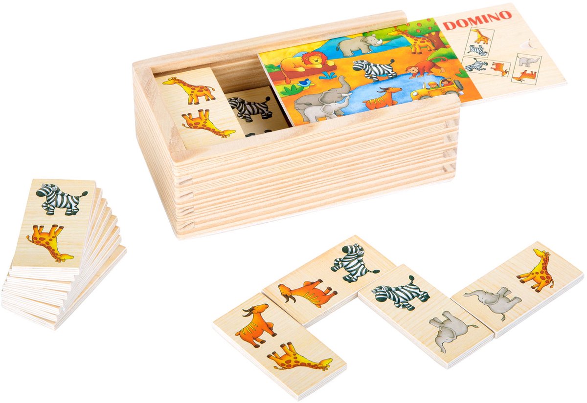 Small Foot - Dominospiel Safari aus Holz