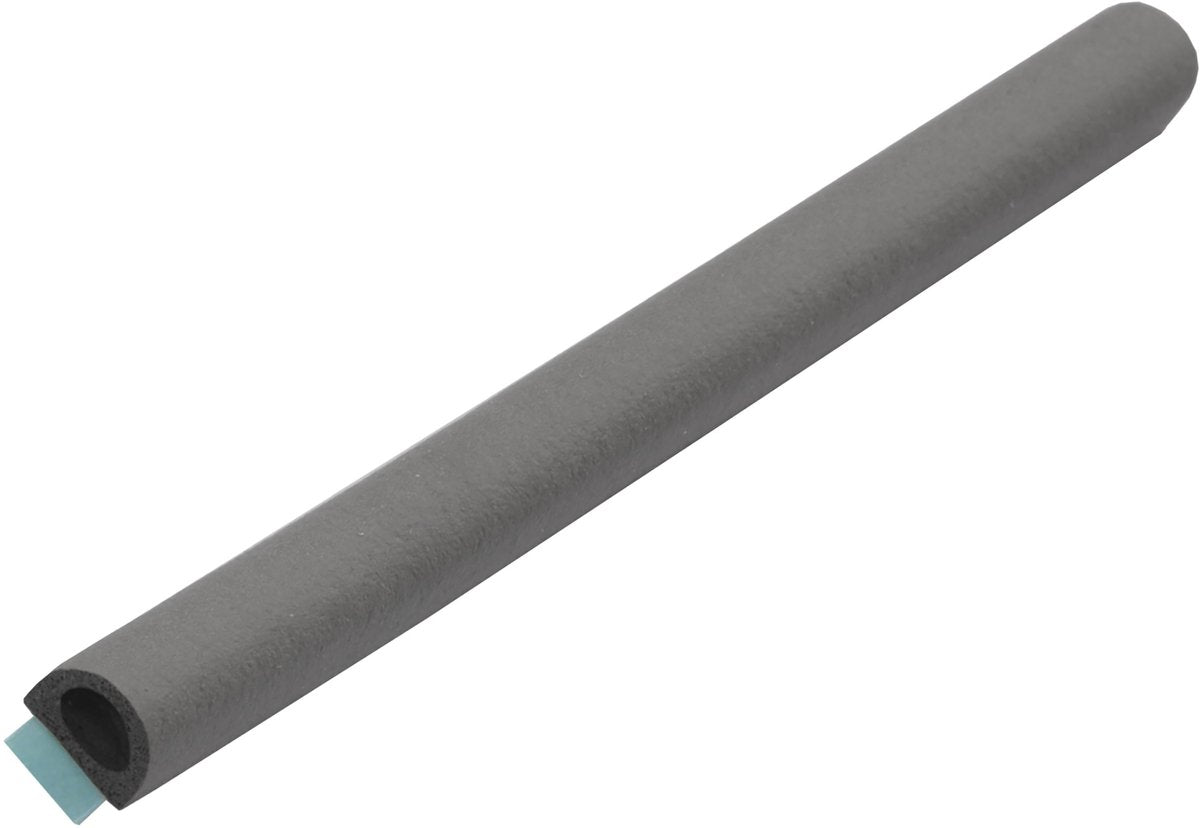 Zugluftleiste Ellen - schwarz - Kunststoff - - P-Profil 8 x 5 mm x 7,5 m schwarz