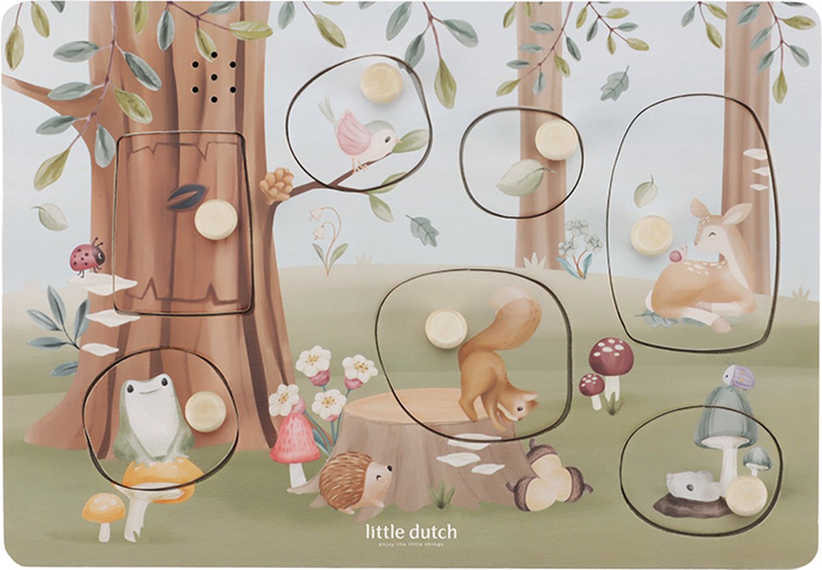 Little Dutch Sounds Puzzle Holzwaldfreunde