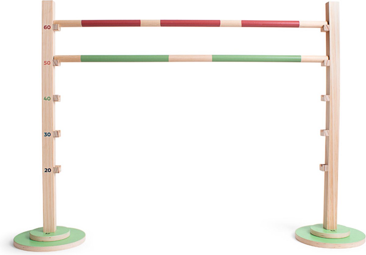 Bs Toys – Sprunghürde Holz – FSC-Holz – Steckenpferd – Hürden – geeignet ab 6 Jahren