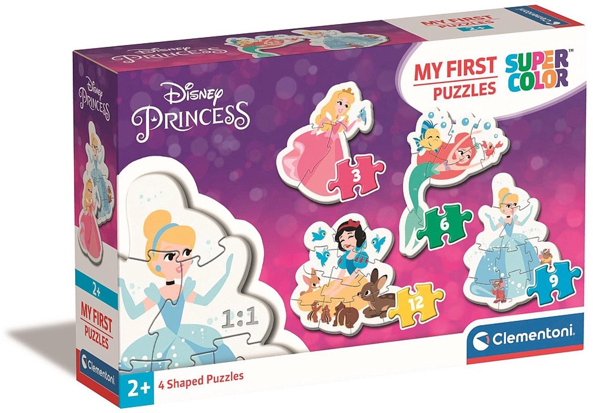 Clementoni Puzzle meine ersten Rätsel - Disney Prinzessin