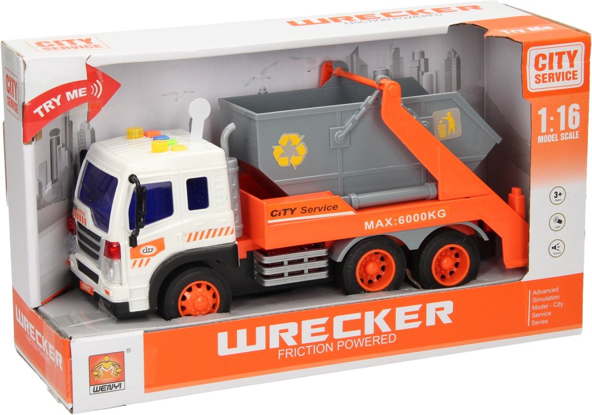 LKW mit Dropbox mit Licht und Sound