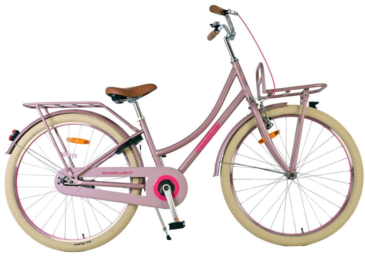Volare ausgezeichnetes Kinderfahrrad – Mädchen – 26 Zoll – Mattrosa