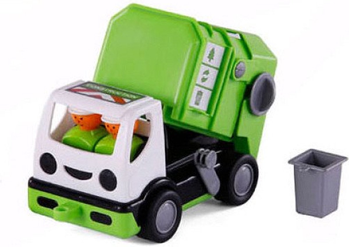 Cavallino mein erster Müllwagen Grün, 19 cm