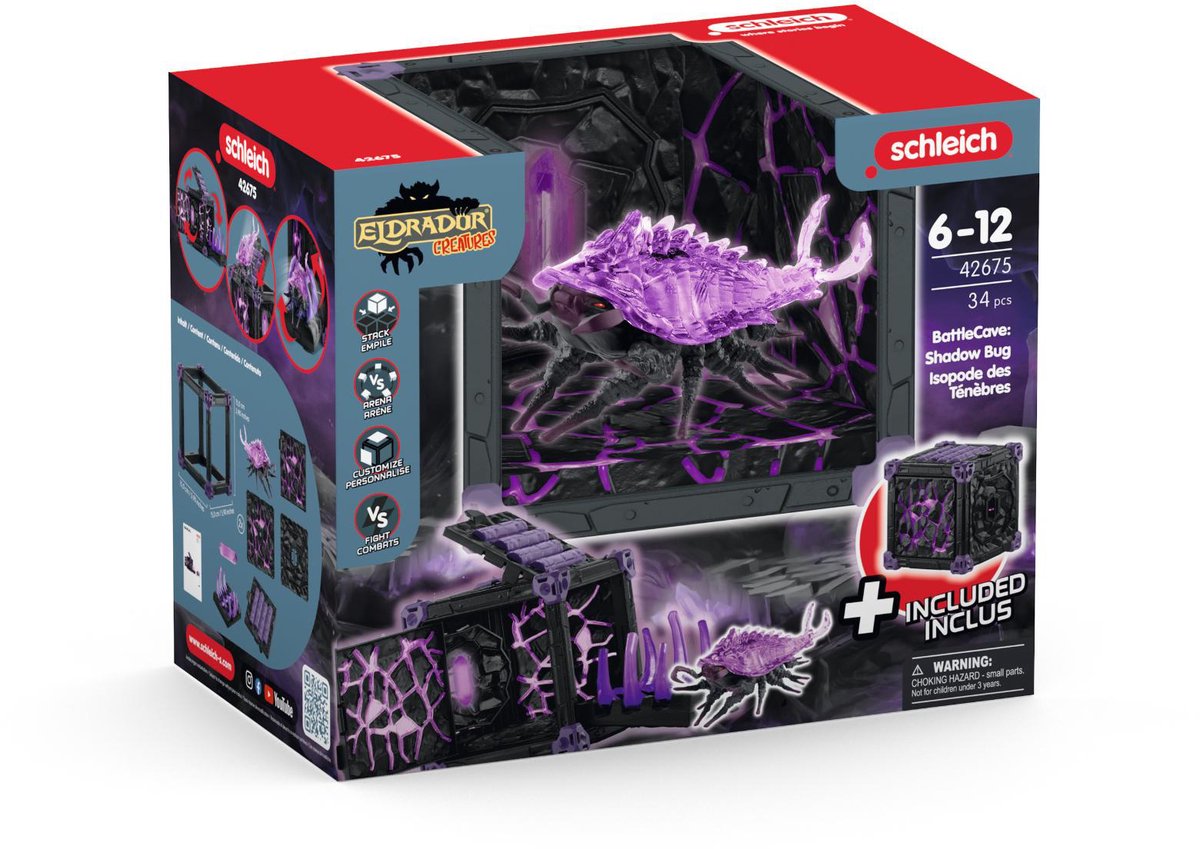 Schleich 42675 Battlecave Schatteninsekt