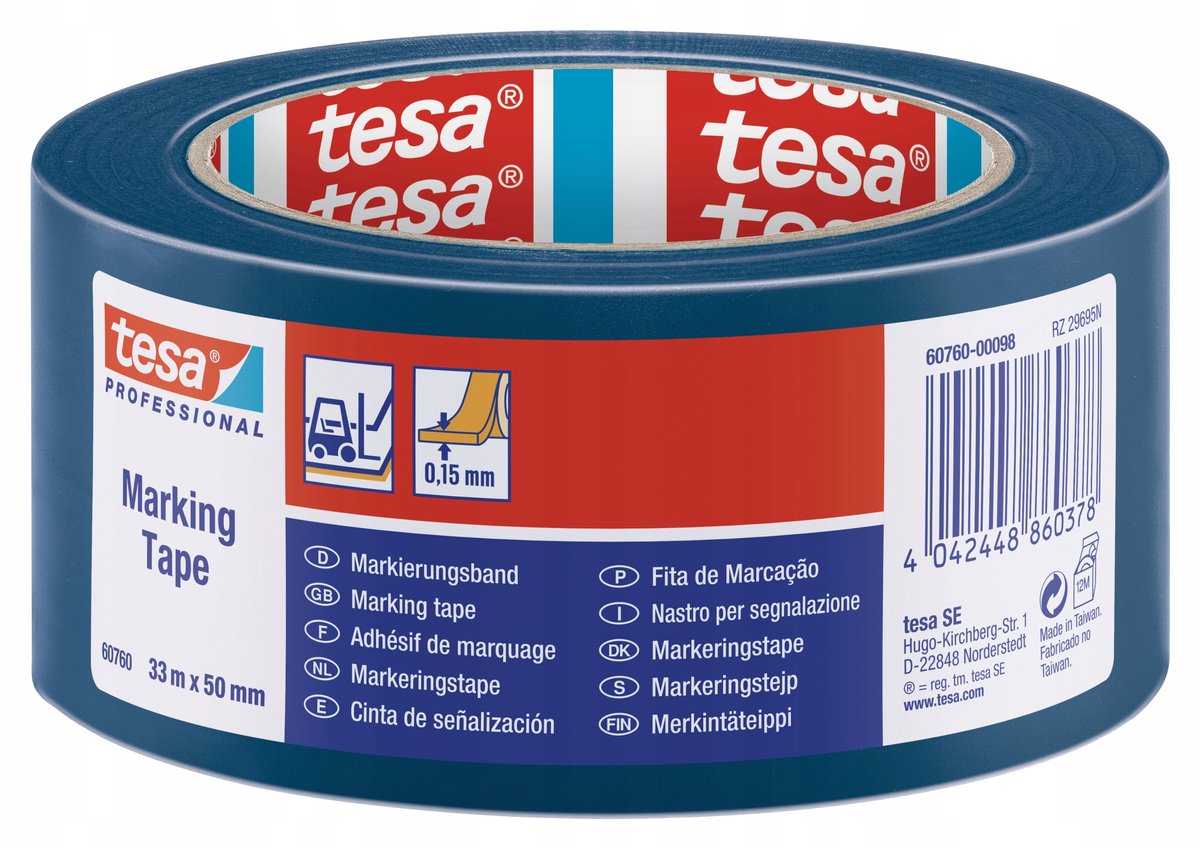 Quantore Markierungsband Tesa Professional blau