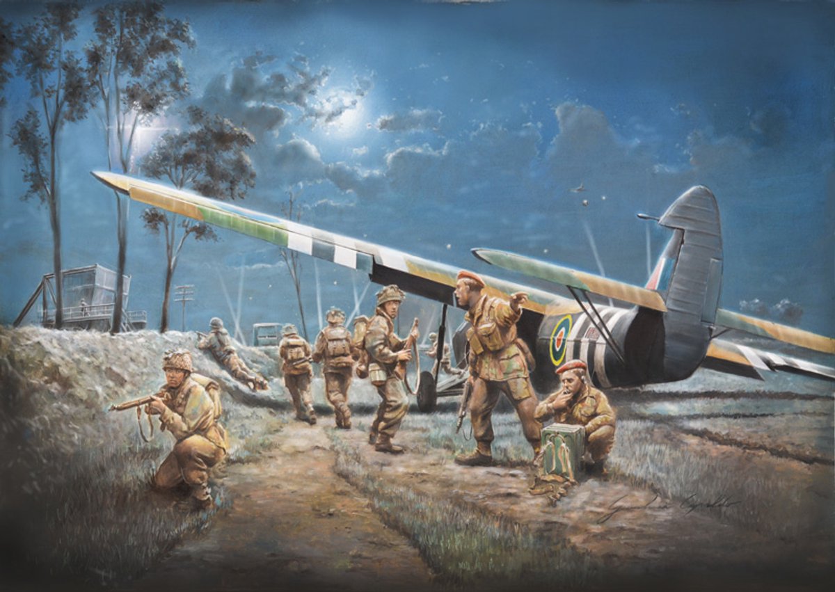 Italeri Modellbausatz Militärfahrzeuge – 1356 AS.51 Horsa Mk.i mit britischen Fallschirmjägern – 75. Jubiläum D-Day 1944 2019 aus Kunststoff – 1:72 – Modellbau