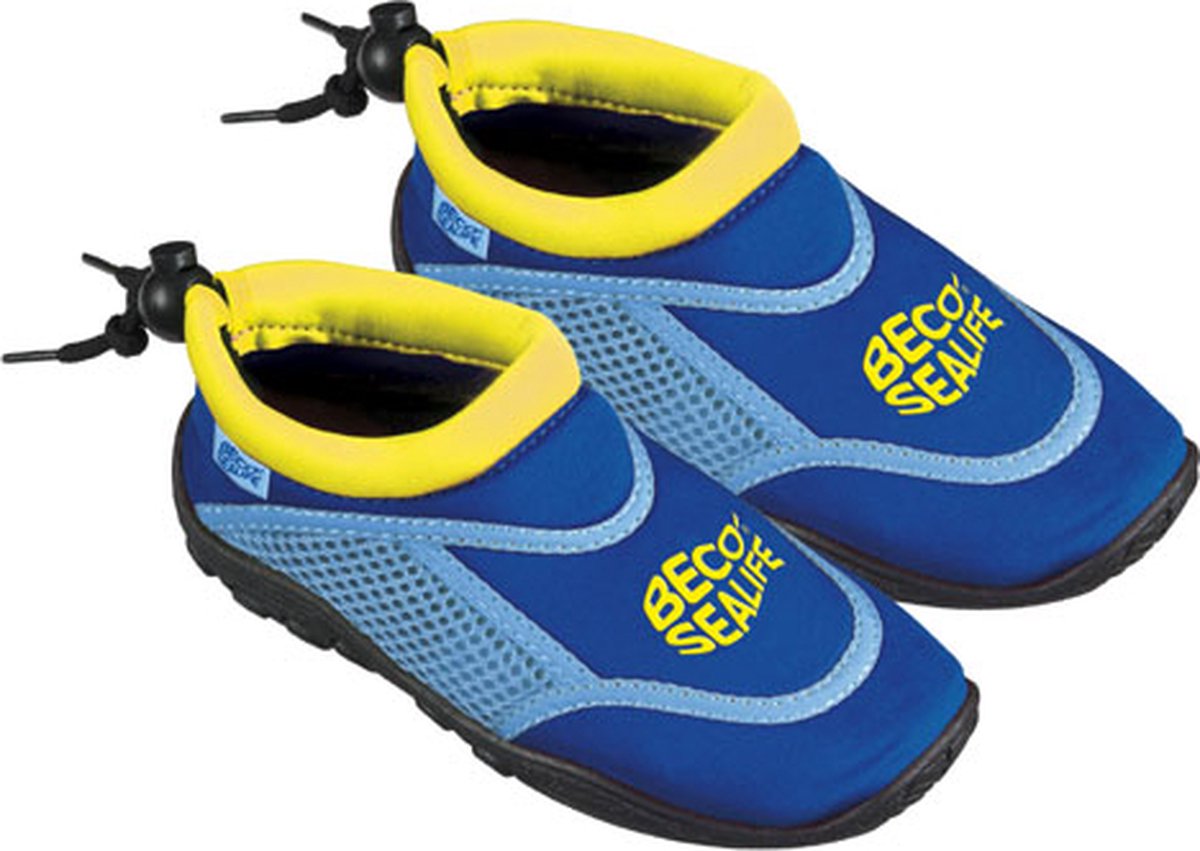 Beco-sealife® Kinder Wasserschuhe Schwimmschuhe für Kinder - Blau - Größe 28 29