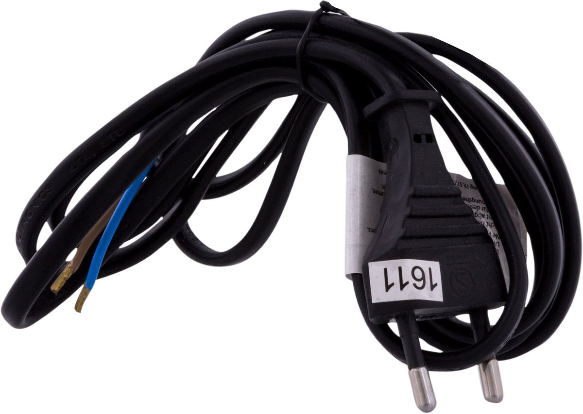 Q-Link-Verbindungskabel – max. 1200 W – 2 x 0,75 mm – 1,8 m – schwarz