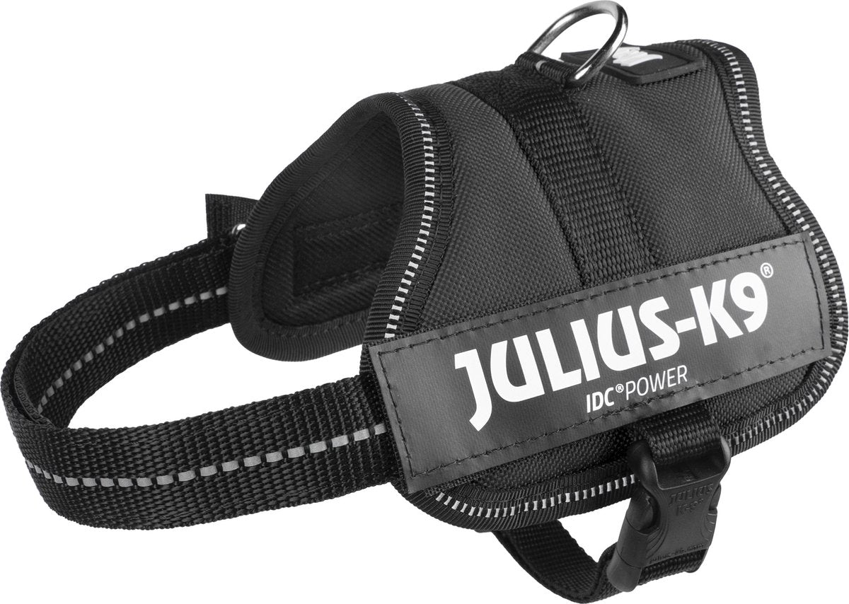 Julius K9 Julius-K9 Power Harness – 2xS – Baby2 – Schwarz