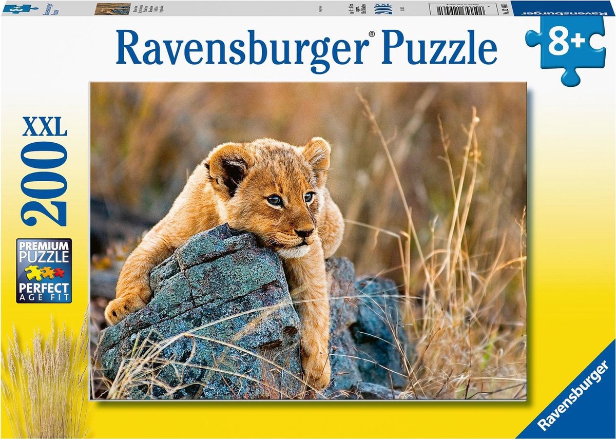 Ravensburger Puzzle kleiner Löwe - Puzzle - 200 Teile