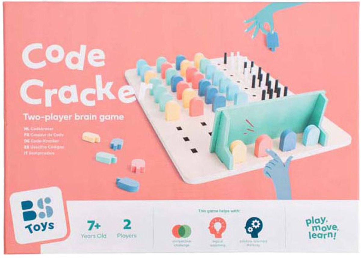 Spielcode-Cracker aus Holz, BS-Spielzeug