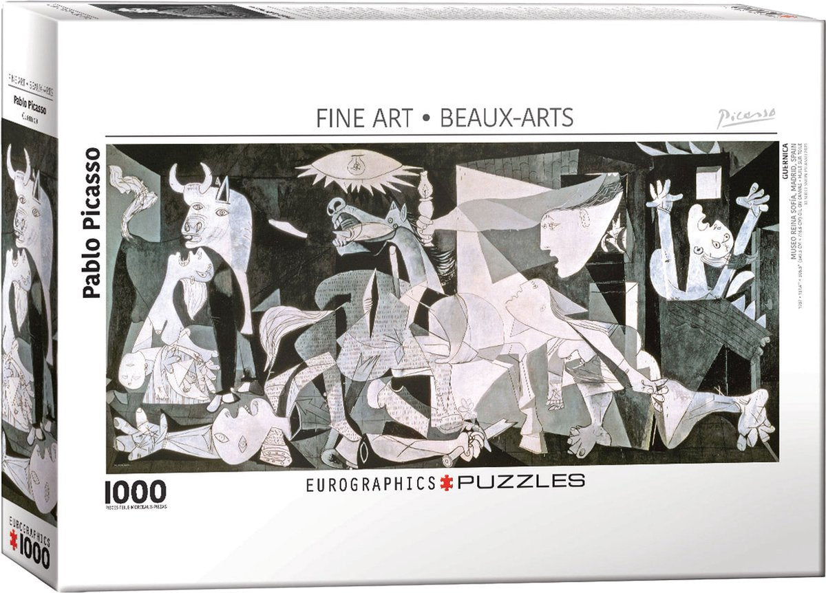 Eurographics – Guernica – Pablo Picasso – 1000 Teile 89,4 x 39,4 cm (B x H) – Puzzle