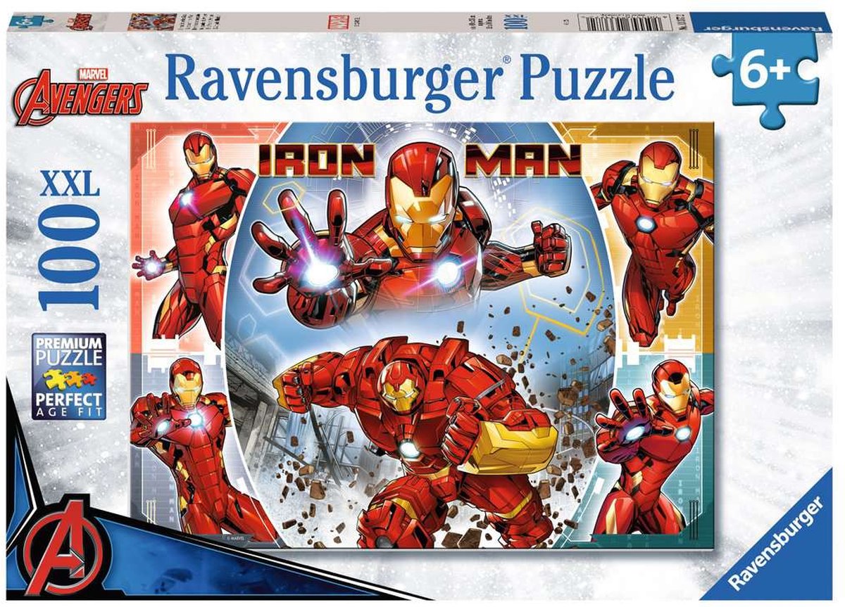 Ravensburger Jigsaw Puzzle xxl Marvel Iron Man, 100..