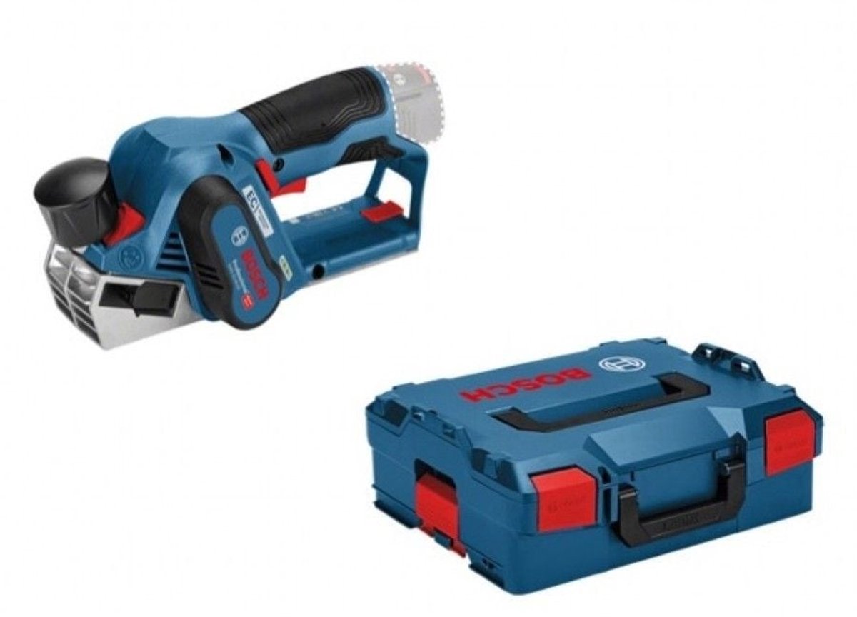 Bosch Professional Gho 12V-20 – Akku-Hobel – inklusive L-Boxx – ohne Akku