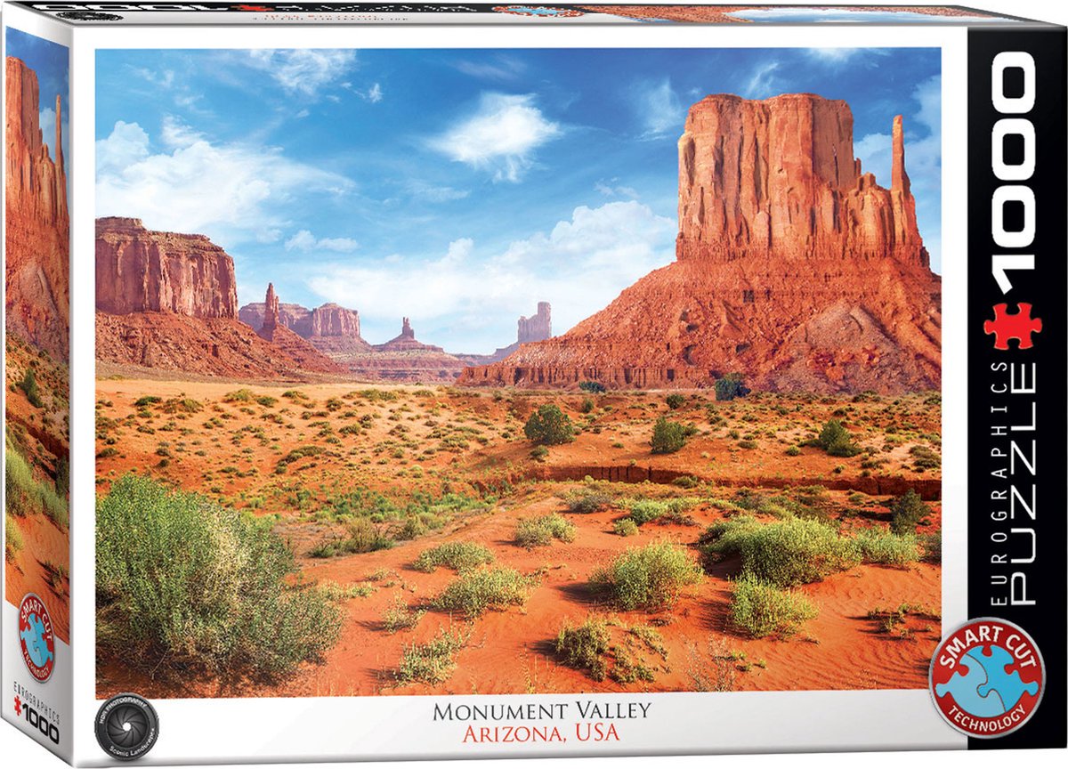Eurographics – Monument Valley (Arizona, USA) – 1000 Teile 68×48 cm (B×H) – Puzzle