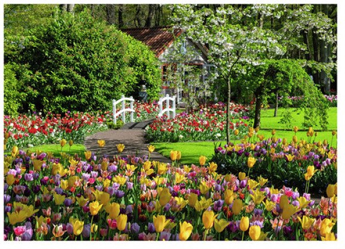 Ravensburger Puzzle Keukenhof Gärten 1000 Stück