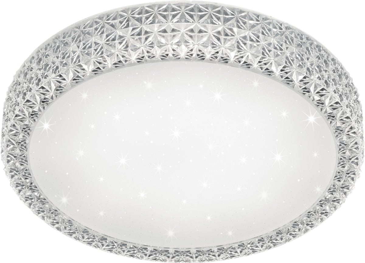 Rl Live Your Light Reality Pegasus Deckenleuchte - weiß - inkl. 1x LED 24w - T: 39 cm - Sterneffekt - dimmbar über Schalter