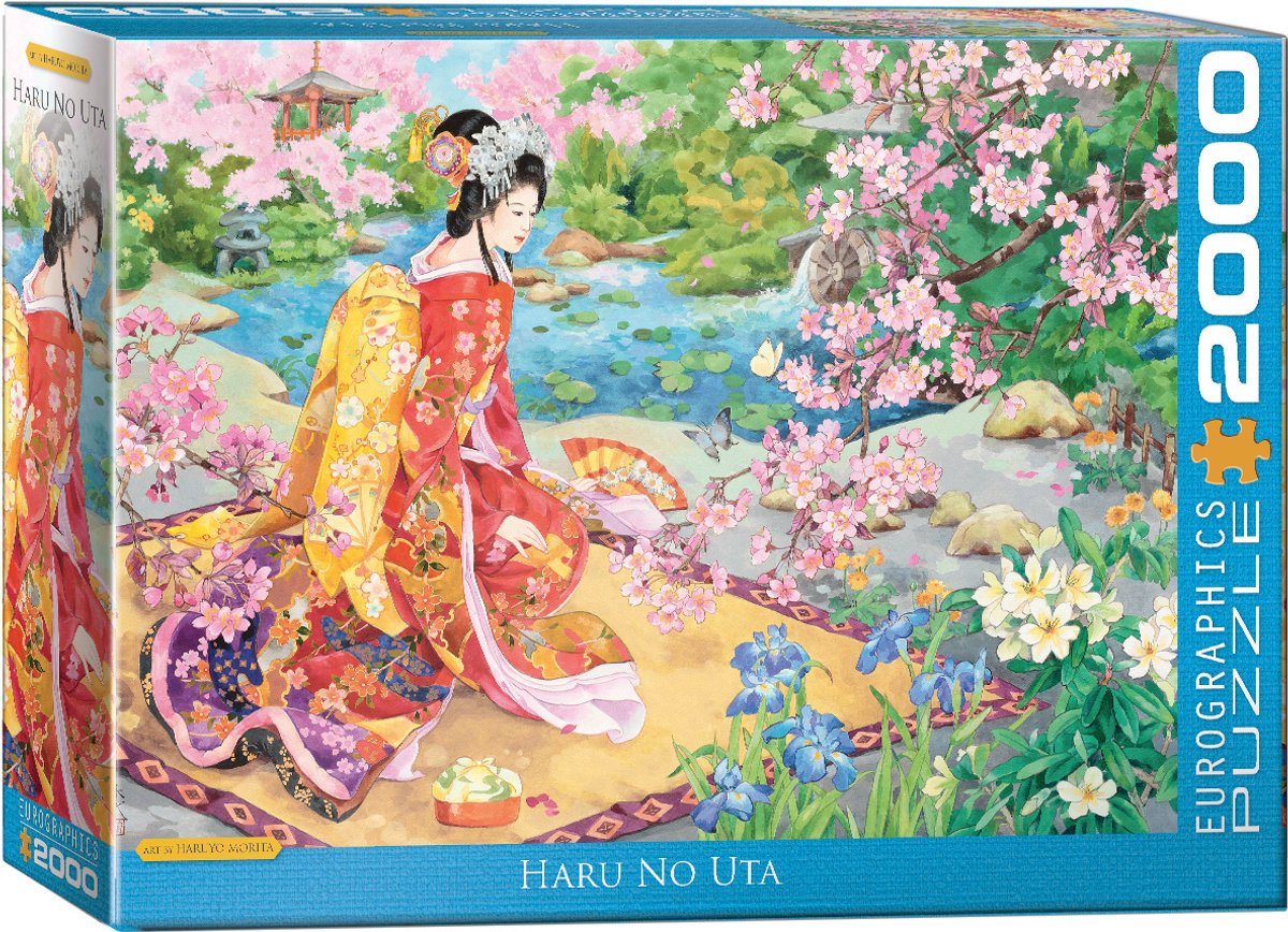 Eurographics - Haru no uta - Haruyo morita - 2000 Teile 97×68cm (B×H) – Puzzle
