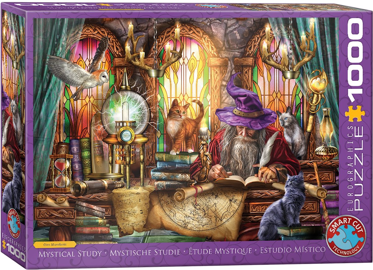 Eurographics Puzzle Mystische Studie 1000 Teile Puzzle Ciro Marchetti.