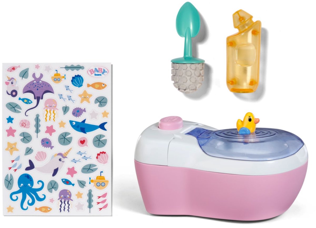 Toilette für Babys geboren